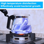 Walfos 2Pcs Silicone Dishwashing Scrubber Cleaning Gloves Dish Washing Sponge Rubber Scrub Gloves Kitchen Cleaning Accessories - Walfos® Kitchenware