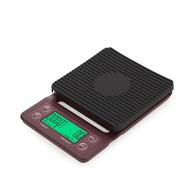 Walfos 3000g/0.1g 5000g/0.1g Kitchen Food  Scale with Timer High Precision Mulfunction Protable Scales Digital  LCD Weight Tool - Walfos® Kitchenware