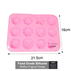 Walfos 6 Cavity Silicone Mold for Making Soaps 3D Plain Soap Mold Rectangle DIY Handmade Soap Form Tray Mould - Walfos® Kitchenware