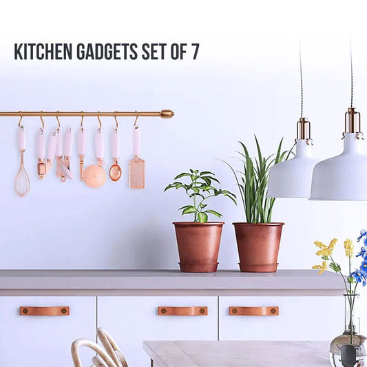 Walfos 7Pcs Heat Resistant Stainless Steels Cookware Set Nonstick Cooking Tools Baking Tool Kit Utensils Kitchen Accessories - Walfos® Kitchenware