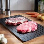 Walfos Alloy Thawing Plate Meat Defroster Defrost Tray Meat Food Pad Mat Supplies Kitchen Gadgets Cooking Meat Poultry Tools - Walfos® Kitchenware