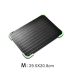 Walfos Alloy Thawing Plate Meat Defroster Defrost Tray Meat Food Pad Mat Supplies Kitchen Gadgets Cooking Meat Poultry Tools - Walfos® Kitchenware