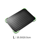 Walfos Alloy Thawing Plate Meat Defroster Defrost Tray Meat Food Pad Mat Supplies Kitchen Gadgets Cooking Meat Poultry Tools - Walfos® Kitchenware