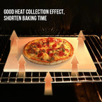 Walfos Baking slate pizza high temperature cordierite thickened round baguette baguette oven home handmade baking tools - Walfos® Kitchenware