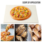 Walfos Baking slate pizza high temperature cordierite thickened round baguette baguette oven home handmade baking tools - Walfos® Kitchenware