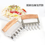 Walfos Bear Claw Meat Ripper Loosely Divided Ripped Meat Shredder Barbecue Slitting Artifact Home Cooked Food Kitchen Tools - Walfos® Kitchenware