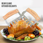 Walfos Bear Claw Meat Ripper Loosely Divided Ripped Meat Shredder Barbecue Slitting Artifact Home Cooked Food Kitchen Tools - Walfos® Kitchenware