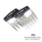 Walfos Bear Claw Meat Ripper Loosely Divided Ripped Meat Shredder Barbecue Slitting Artifact Home Cooked Food Kitchen Tools - Walfos® Kitchenware