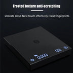 Walfos Black Mirror Basic Electronic Scale Pour Coffee Coffee Scale Smart Scale Automatic Timing Kitchen Scale 2kg - Walfos® Kitchenware