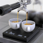 Walfos Black Mirror Basic Electronic Scale Pour Coffee Coffee Scale Smart Scale Automatic Timing Kitchen Scale 2kg - Walfos® Kitchenware
