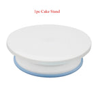 Walfos Cake Turntable Stand Cake Decoration Accessories DIY Mold Rotating Stable Anti-skid Round Cake Table Kitchen Baking Tools - Walfos® Kitchenware