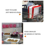 Walfos Creative Food Preservation Tray Stackable Food Fresh Tray Magic Elastic Fresh Tray Reusable Food Storage Container - Walfos® Kitchenware