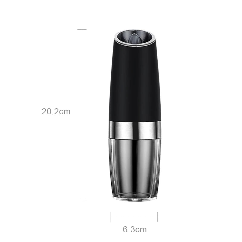Walfos Electric Pepper Grinder Home Automatic Stainless Steel Sea Salt Pepper Black Pepper Coffee Bean Gravity Grinder Maker - Walfos® Kitchenware