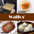 Walfos  Food Grade Doubled Side Silicone Paper Food Wrappers Wrapping Paper For Bread Fries Oilpaper Baking Tools - Walfos® Kitchenware