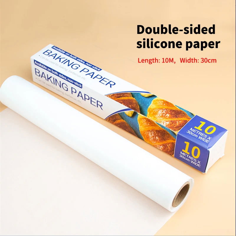 Walfos  Food Grade Doubled Side Silicone Paper Food Wrappers Wrapping Paper For Bread Fries Oilpaper Baking Tools - Walfos® Kitchenware