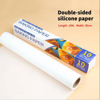 Walfos  Food Grade Doubled Side Silicone Paper Food Wrappers Wrapping Paper For Bread Fries Oilpaper Baking Tools - Walfos® Kitchenware
