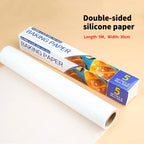 Walfos  Food Grade Doubled Side Silicone Paper Food Wrappers Wrapping Paper For Bread Fries Oilpaper Baking Tools - Walfos® Kitchenware