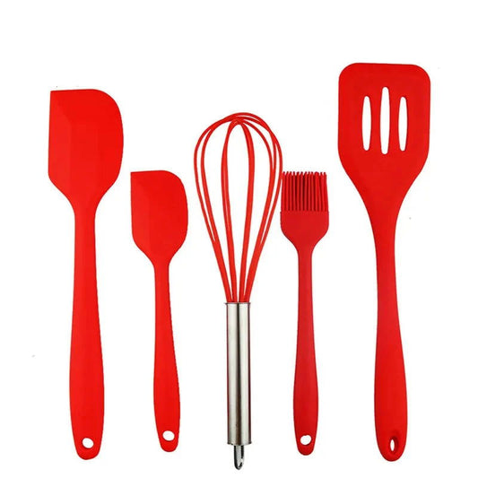 Walfos Food grade Silicone Kitchenware set Cooking Utensils Heat Resistant Kitchen Non-Stick Cooking Utensils Kitchen Utensil - Walfos® Kitchenware
