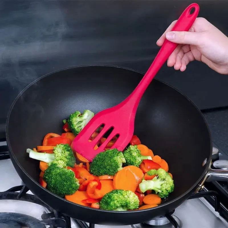 Walfos Food grade Silicone Kitchenware set Cooking Utensils Heat Resistant Kitchen Non-Stick Cooking Utensils Kitchen Utensil - Walfos® Kitchenware