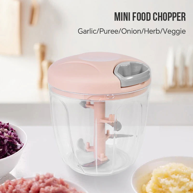Walfos Garlic Mashers Hand-Pressing Garlic Mash Maker Household Chili Pepper Minced Meat Stuffing Churning Machine GarlicPresses - Walfos® Kitchenware
