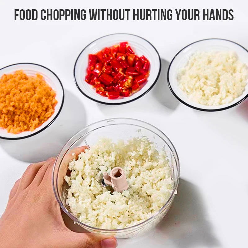 Walfos Garlic Mashers Hand-Pressing Garlic Mash Maker Household Chili Pepper Minced Meat Stuffing Churning Machine GarlicPresses - Walfos® Kitchenware