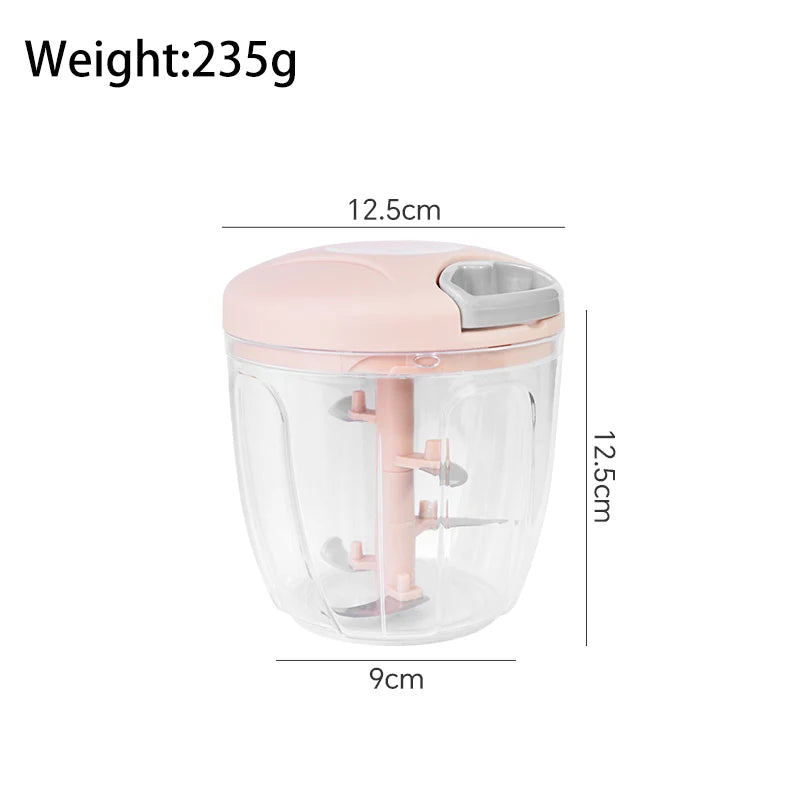 Walfos Garlic Mashers Hand-Pressing Garlic Mash Maker Household Chili Pepper Minced Meat Stuffing Churning Machine GarlicPresses - Walfos® Kitchenware