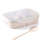 Wheat Preservation Divided Lunch Box Bento Box Walfos® Kitchenware