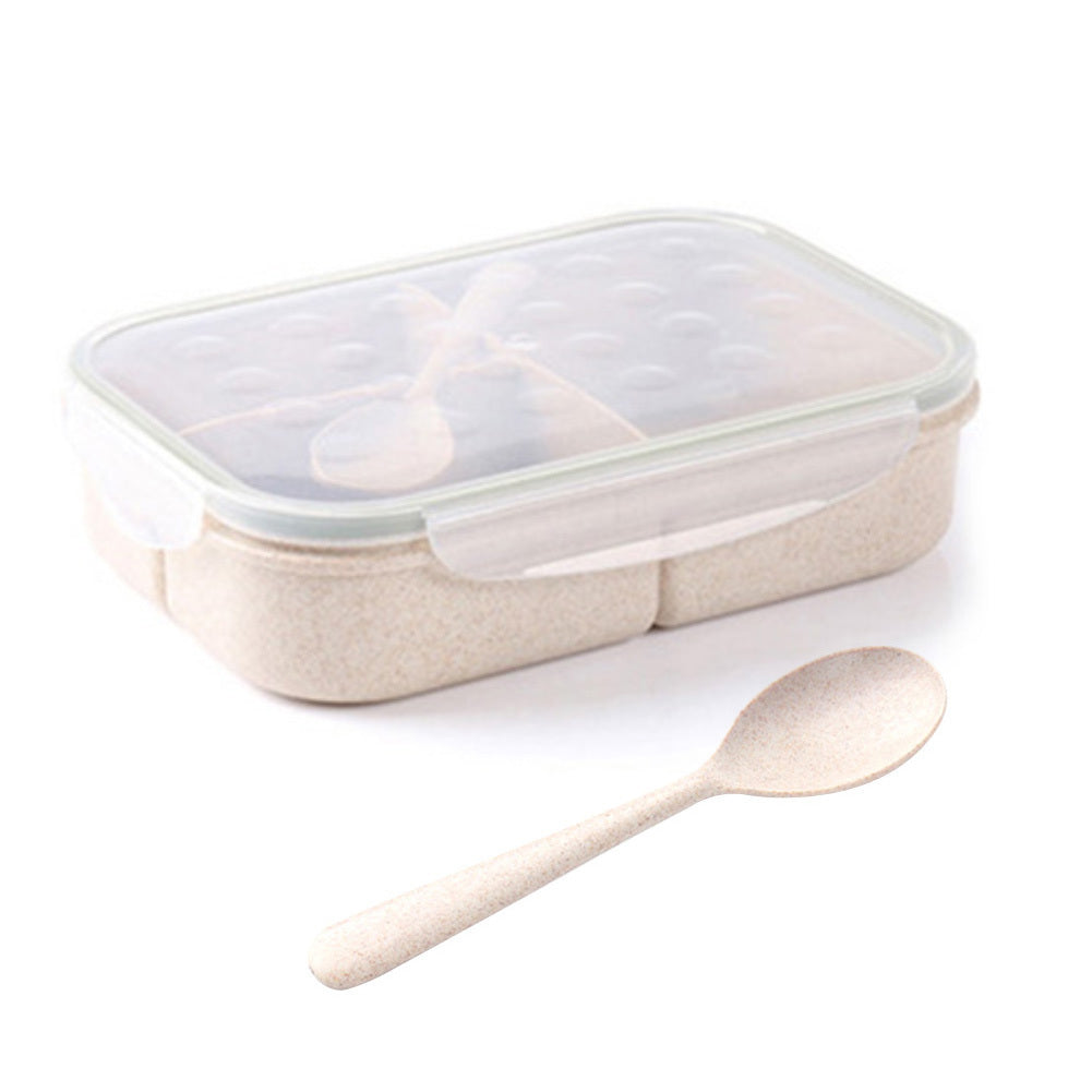 Wheat Preservation Divided Lunch Box Bento Box Walfos® Kitchenware