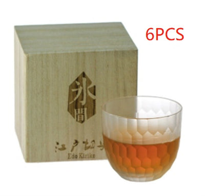 Wine Glass Japanese Whiskey Sake Scented Teacup Cup Walfos® Kitchenware