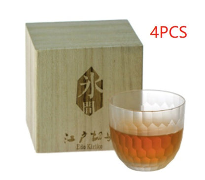 Wine Glass Japanese Whiskey Sake Scented Teacup Cup Walfos® Kitchenware