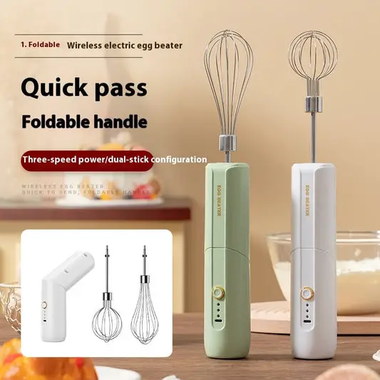 Wireless Electric Whisk Household Cream Blender