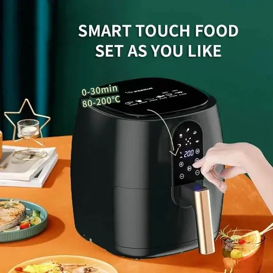 Home Fashion Simple Touch Screen Air Fryer