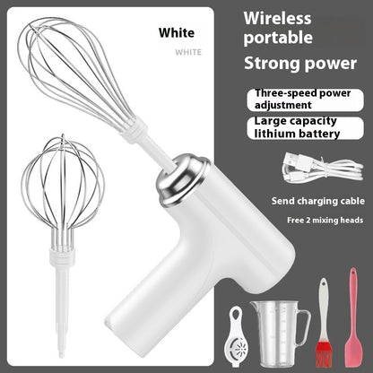 Wireless Electric Whisk Household Cream Blender