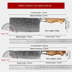 Zestaw noży KD 67 Layer Damascus - Nóż Nakiri