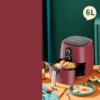 Household Intelligent Multi-function Oil-free Large-capacity Air Fryer