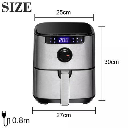 Household Touch Screen 50L Air Fryer