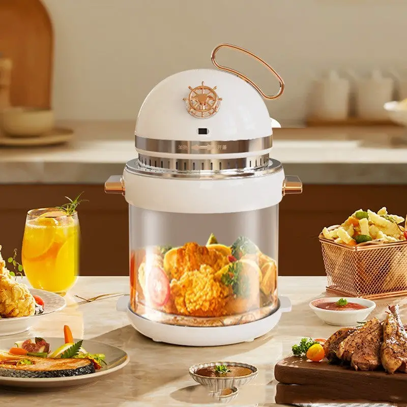 4L Transparent Visible Air Fryer